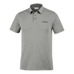 Columbia Poloshirt Nelson Point Grau/Hellgrau/Dunkelgrau/Braun