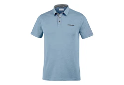 Columbia Poloshirt Nelson Point Hellblau/Blau