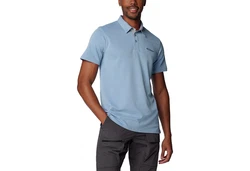 Columbia Poloshirt Nelson Point Hellblau/Blau