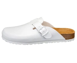 Lico Bioline Clog Pantolette Creme/Weiß