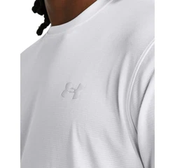 Under Armour T-Shirt UA LAUNCH SHORTSLEEVE Weiß/Grau/Rot/Creme