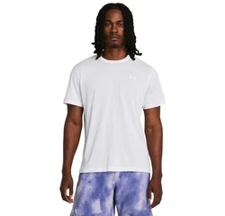 Under Armour T-Shirt UA LAUNCH SHORTSLEEVE Weiß/Grau/Rot/Creme