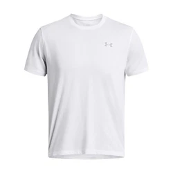 Under Armour T-Shirt UA LAUNCH SHORTSLEEVE Weiß/Grau/Rot/Creme