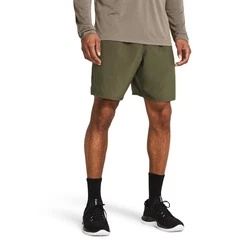 Under Armour UA TECH WOVEN WORDMARK SHORT Khaki/Dunkelgrün/Braun
