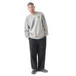 Cleptomanicx Sweatshirt Boxy Crewneck Fresh Fruits grau