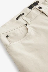 Next Straight-Jeans Straight Fit Hose im Jeans-Stil Khaki/Beige