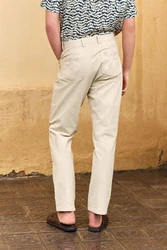 Next Straight-Jeans Straight Fit Hose im Jeans-Stil Khaki/Beige