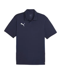 PUMA T-Shirt teamGOAL Polo Dunkelblau