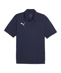 PUMA T-Shirt teamGOAL Polo Dunkelblau