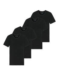 T-Shirt 95/5 Organic Cotton (4-tlg) unterziehshirt unterhemd kurzarm