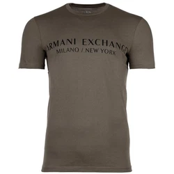ARMANI EXCHANGE T-Shirt '8NZT72' Dunkelgrün/Khaki