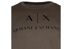 ARMANI EXCHANGE T-Shirt '8NZTCJ' Dunkelgrün/Khaki