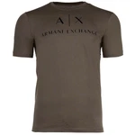 ARMANI EXCHANGE T-Shirt '8NZTCJ' Dunkelgrün/Khaki