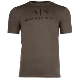 T-Shirt Herren T-Shirt - Schriftzug, Rundhals, Cotton (Packung, 1er Pack)
