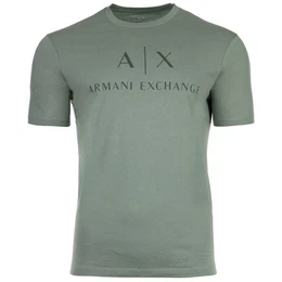 T-Shirt Herren T-Shirt - Schriftzug, Rundhals, Cotton (Packung, 1er Pack)