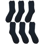 Qano Kuschelsocken Herren Schwarz/Dunkelblau/Blau