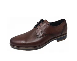 Lloyd Schnürschuh Langston Braun/Hellblau/Beige/Dunkelblau