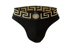 Versace Tanga Herren String Lila/Schwarz/Gelb/Beige/Gold/Braun