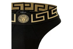 Versace Tanga Herren String Lila/Schwarz/Gelb/Beige/Gold/Braun
