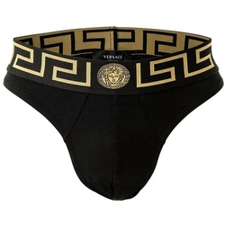 Versace Tanga Herren String Lila/Schwarz/Gelb/Beige/Gold/Braun