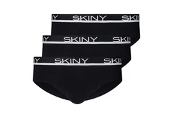 Skiny Slip (3-St) Dunkelblau/Schwarz/Rosa
