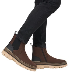 Rieker Evolution Chelseaboots Stiefelette mit Innenreißverschluss Braun