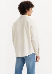 Levi's Jeanshemd RELAXED FIT WESTERN Khaki/Weiß/Beige
