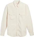 Levi's Jeanshemd RELAXED FIT WESTERN Khaki/Weiß/Beige