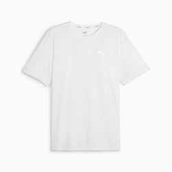 PUMA Laufshirt RUN FAVORITE VELOCITY T-SHIRT Herren Weiß/Grau/Creme