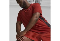 PUMA Laufshirt RUN FAVORITE VELOCITY T-SHIRT Herren Dunkelrot/Rot