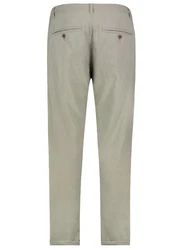 Eight2Nine Chinos Herren Leinen Hose Khaki
