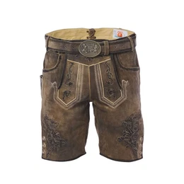 Trachtenlederhose Kurze Lederhose Wilhelm