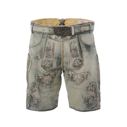 Trachtenlederhose Kurze Ziegenlederhose Gustav