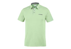 Columbia Poloshirt Nelson Point Hellgrün/Grün/Türkis