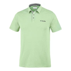 Columbia Poloshirt Nelson Point Hellgrün/Grün/Türkis