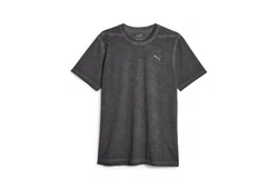 PUMA Yogashirt Studio Foundation Wash Trainings-T-Shirt Herren Dunkelgrau/Grau