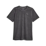 PUMA Yogashirt Studio Foundation Wash Trainings-T-Shirt Herren Dunkelgrau/Grau