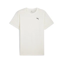 PUMA Yogashirt Studio Foundation Wash Trainings-T-Shirt Herren Khaki/Beige/Weiß