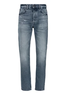 BOSS ORANGE Straight-Jeans TROY BO-BF Blau/Grau BOSS ORANGE Straight-Jeans TROY BO-BF Blau/Grau