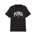 PUMA T-Shirt Squad Braun/Lila/Schwarz