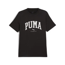 PUMA T-Shirt Squad Braun/Lila/Schwarz