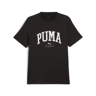 PUMA T-Shirt Squad Braun/Lila/Schwarz