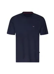 Trigema T-Shirt Classic Tee Dunkelblau/Blau