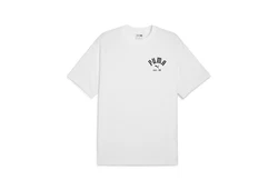 PUMA T-Shirt PLAY LOUD CLASSICS Graphic T-Shirt Herren Weiß