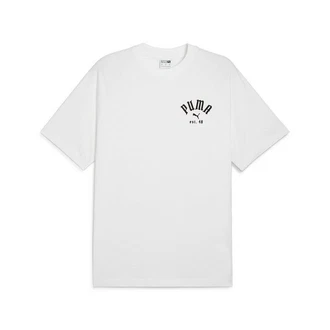 PUMA T-Shirt PLAY LOUD CLASSICS Graphic T-Shirt Herren Weiß