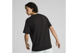 PUMA T-Shirt PLAY LOUD CLASSICS Graphic T-Shirt Herren Schwarz/Rosa