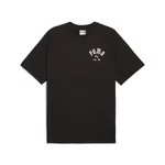 PUMA T-Shirt PLAY LOUD CLASSICS Graphic T-Shirt Herren Schwarz/Rosa