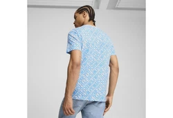 PUMA T-Shirt Olympique de Marseille ftblCulture Hellblau
