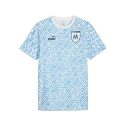 PUMA T-Shirt Olympique de Marseille ftblCulture Hellblau