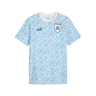 PUMA T-Shirt Olympique de Marseille ftblCulture Hellblau PUMA T-Shirt Olympique de Marseille ftblCulture Hellblau
